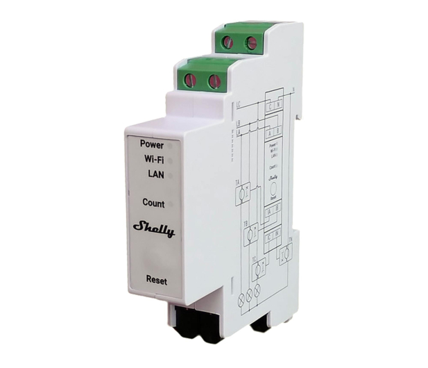 Shelly 1/3-kier. miernik zużycia energii Pro 3EM-3CT63 - 1328831 - zdjęcie 2